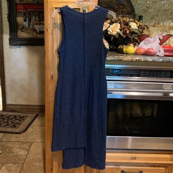 Free People Navy Blue Tank Dress - Picture 4 of 4